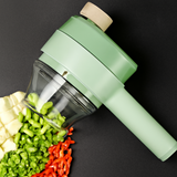 Cortador de Verduras Eléctrico Portátil 4 en 1 Premium