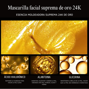 Mascarilla Facial Hidratante Suprema 24K