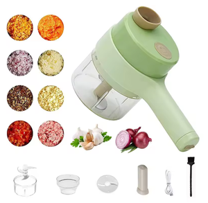 Cortador de Verduras Eléctrico Portátil 4 en 1 Premium